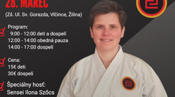 Karate sústredenie v Žiline